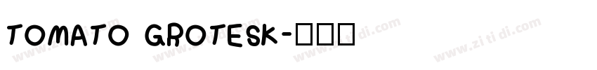 TOMATO GROTESK字体转换